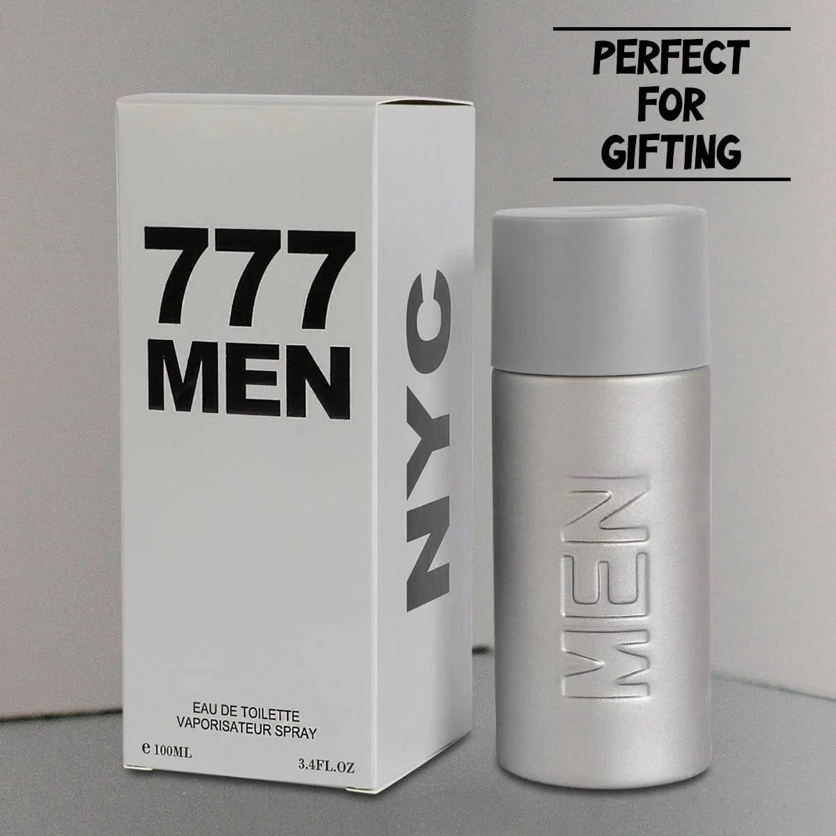 777 Men NYC Eau de Toilette – Vaporisateur Spray, 100 ml / 3.4 fl.oz.