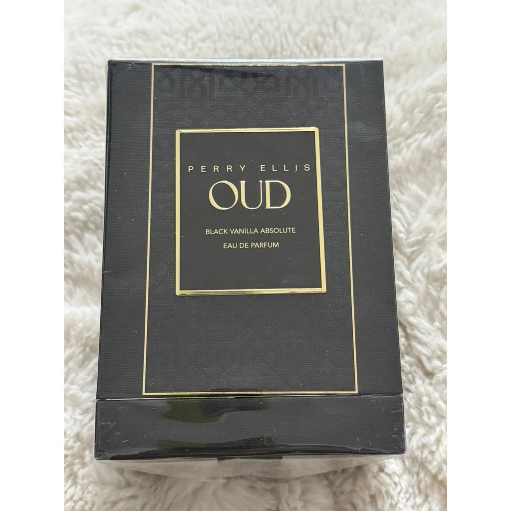 Perry Ellis Oud Black Vanilla Absolute Eau de Parfum – Natural Spray, 100 ml / 3.4 fl.oz.