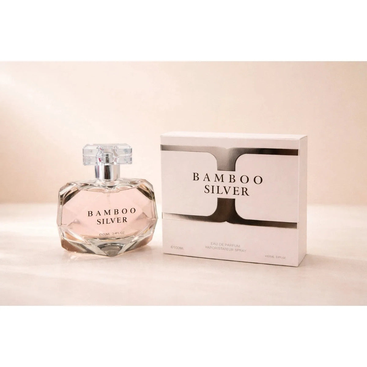 Bamboo Silver Eau de Parfum for Women – Vaporisateur Spray, 100 ml / 3.4 fl.oz.
