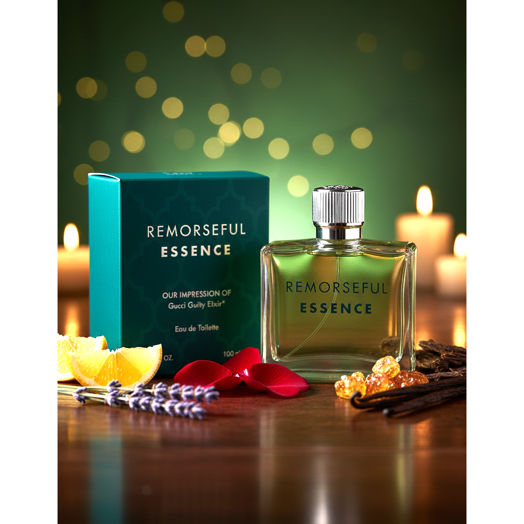 Remorseful Essence Eau de Toilette for Men – Vaporisateur Spray, 100 ml / 3.4 fl.oz.