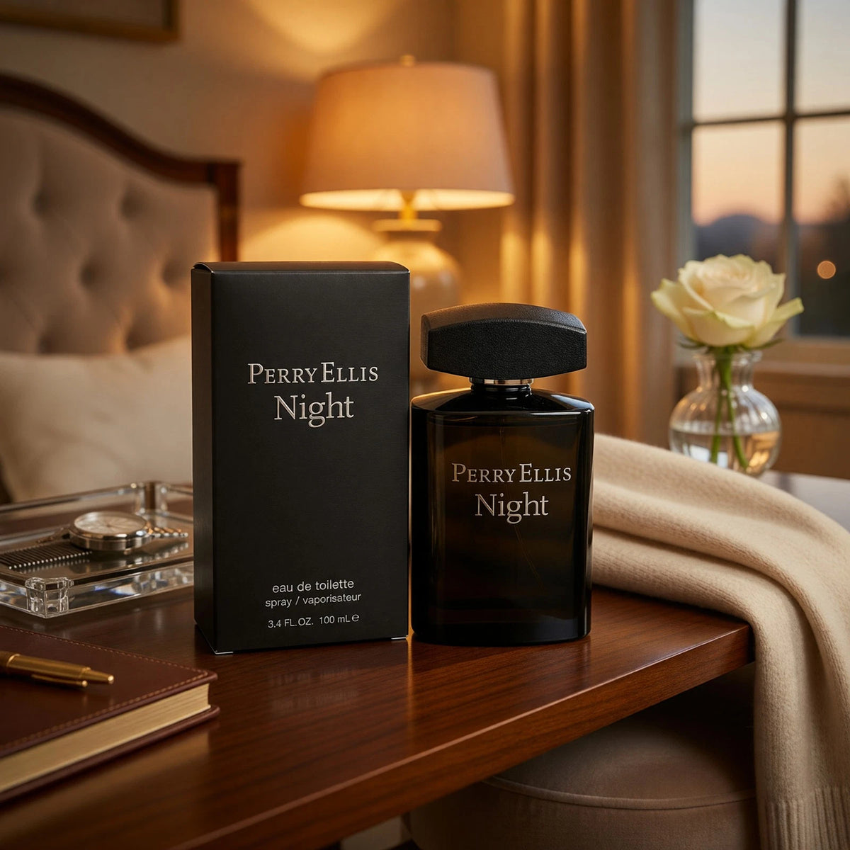 Perry Ellis Night for Men Gift Set – EDT 100 ml + Shower Gel 100 ml
