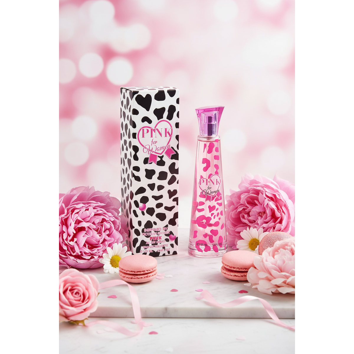 Pink for Women Eau de Parfum – Natural Spray, 100 ml / 3.4 fl.oz.