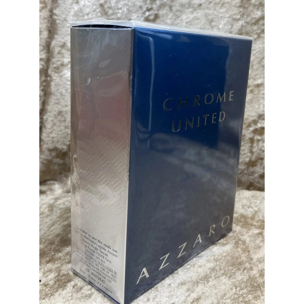 Azzaro Chrome United Eau de Toilette for Men – Spray, 100 ml / 3.4 fl.oz.