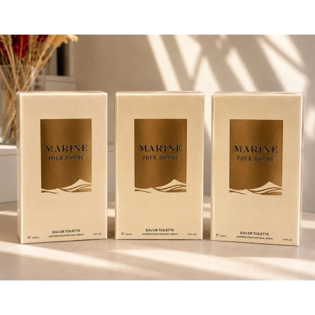 Marine Pour Homme Eau de Toilette – Natural Spray, 100 ml / 3.4 fl.oz.