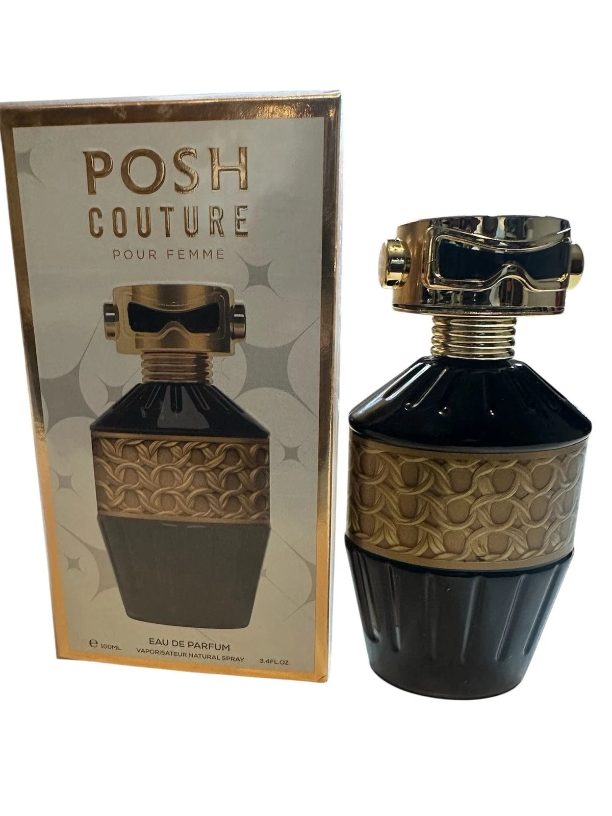 Posh Couture Pour Femme Eau de Parfum – Natural Spray, 100 ml / 3.4 fl.oz.