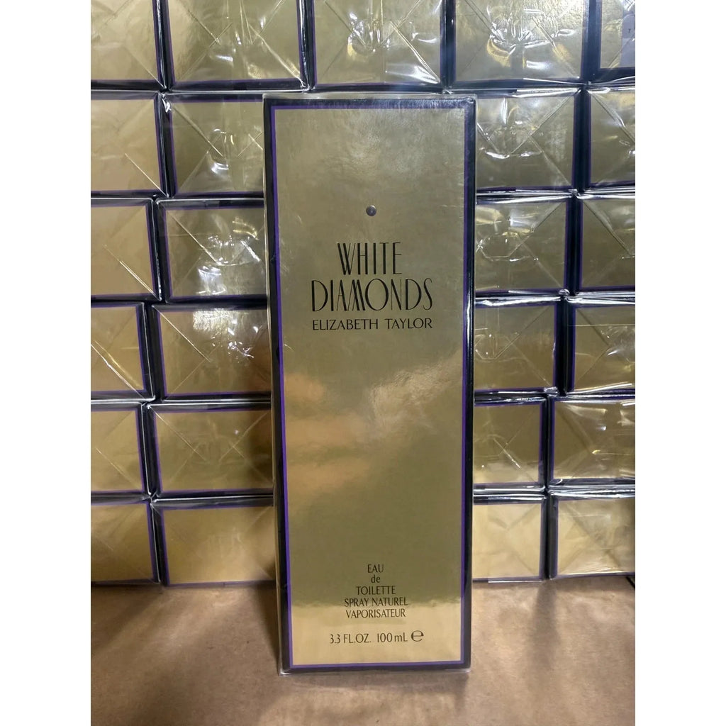 Elizabeth Taylor White Diamonds Eau de Toilette for Women – Spray Naturel, 100 ml / 3.3 fl.oz.