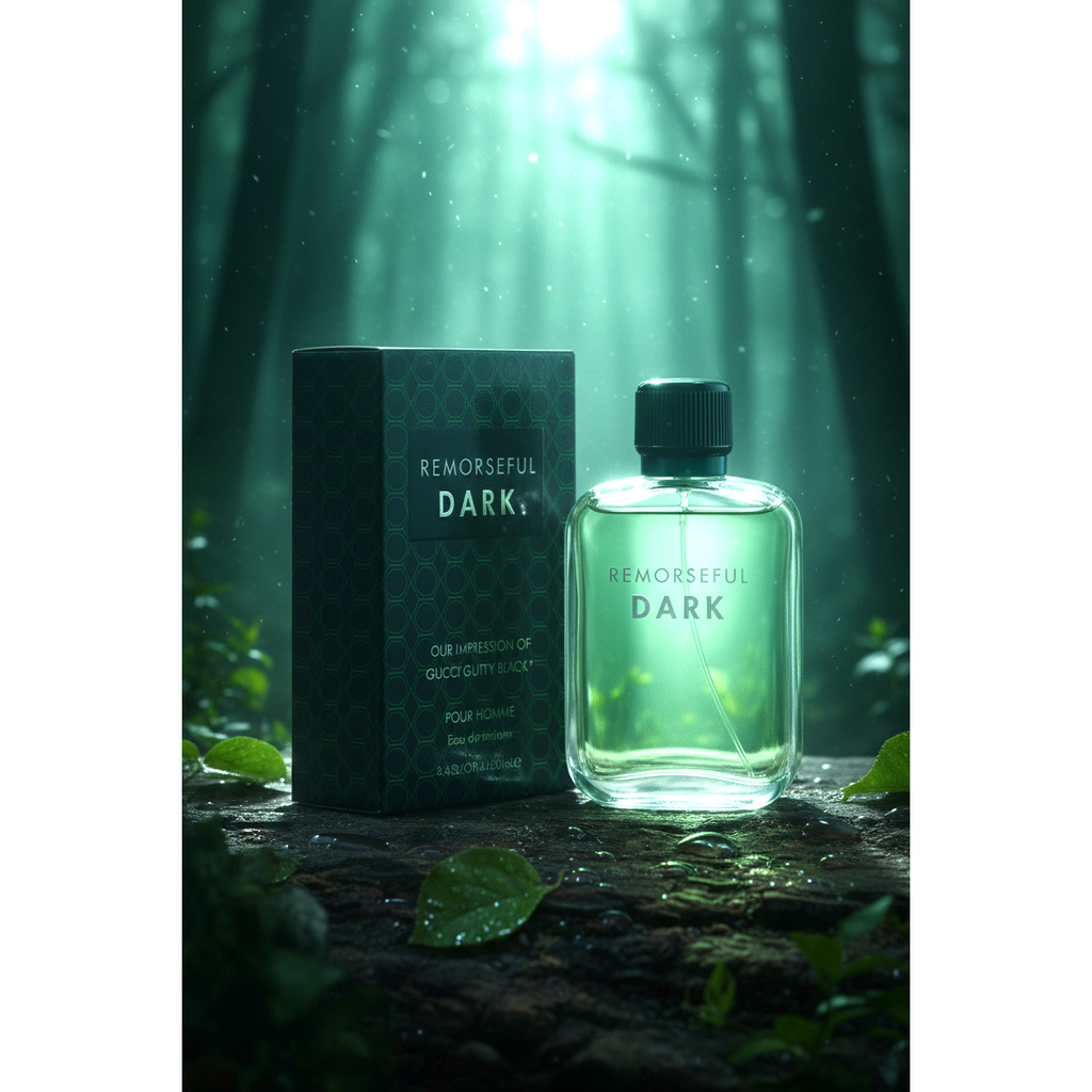 Remorseful Dark Pour Homme Eau de Toilette – Vaporisateur Spray, 100 ml / 3.4 fl.oz.