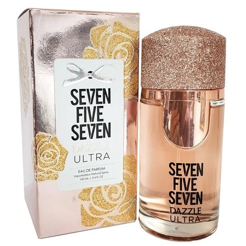 Seven Five Seven Dazzle Ultra Eau de Parfum for Women – Natural Spray, 100 ml / 3.4 fl.oz.