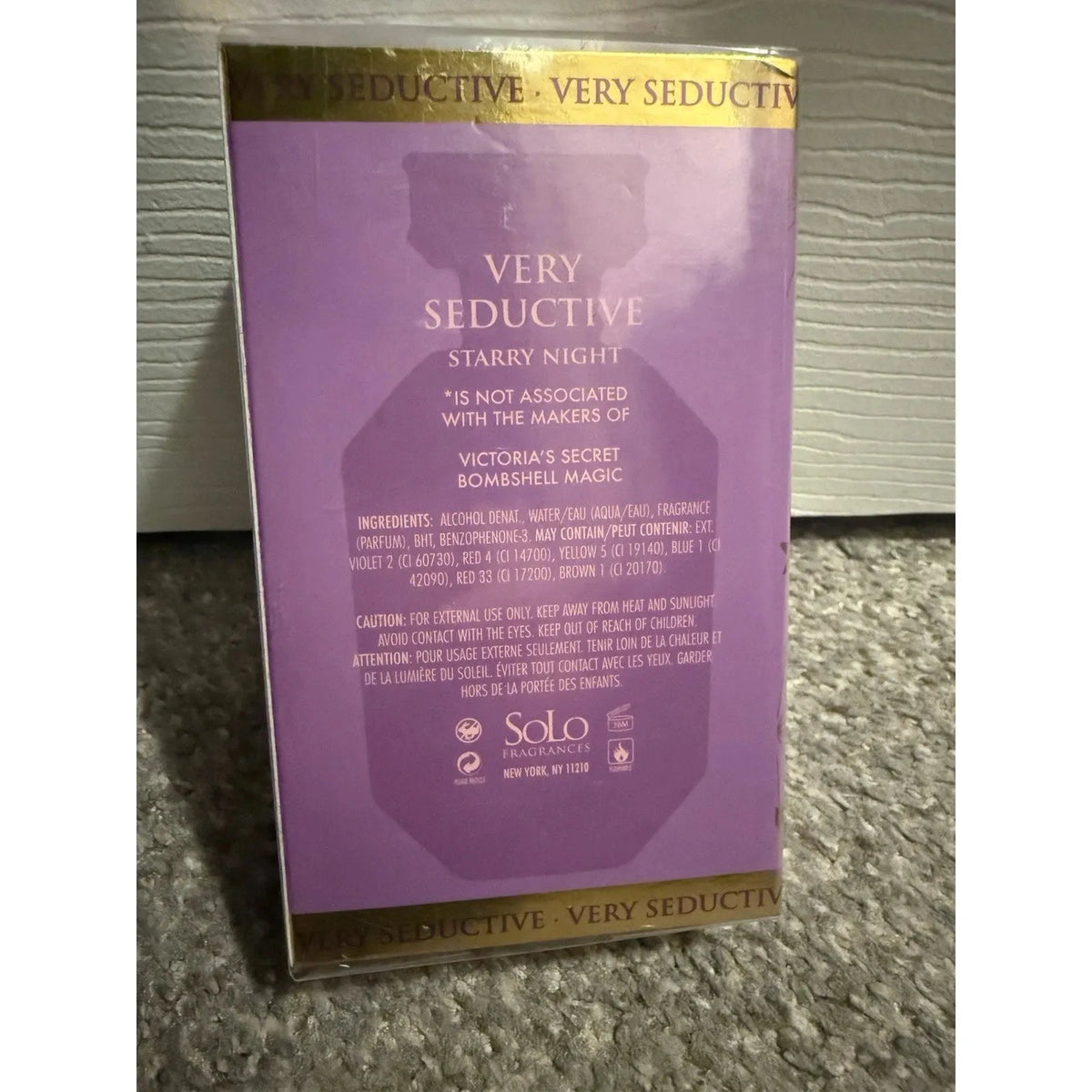 Very Seductive Starry Night Eau de Parfum for Women – Vaporisateur Spray, 100 ml / 3.4 fl.oz.