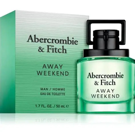 Abercrombie & Fitch Away Weekend for Men Eau de Toilette – Spray, 50 ml / 1.7 fl.oz.