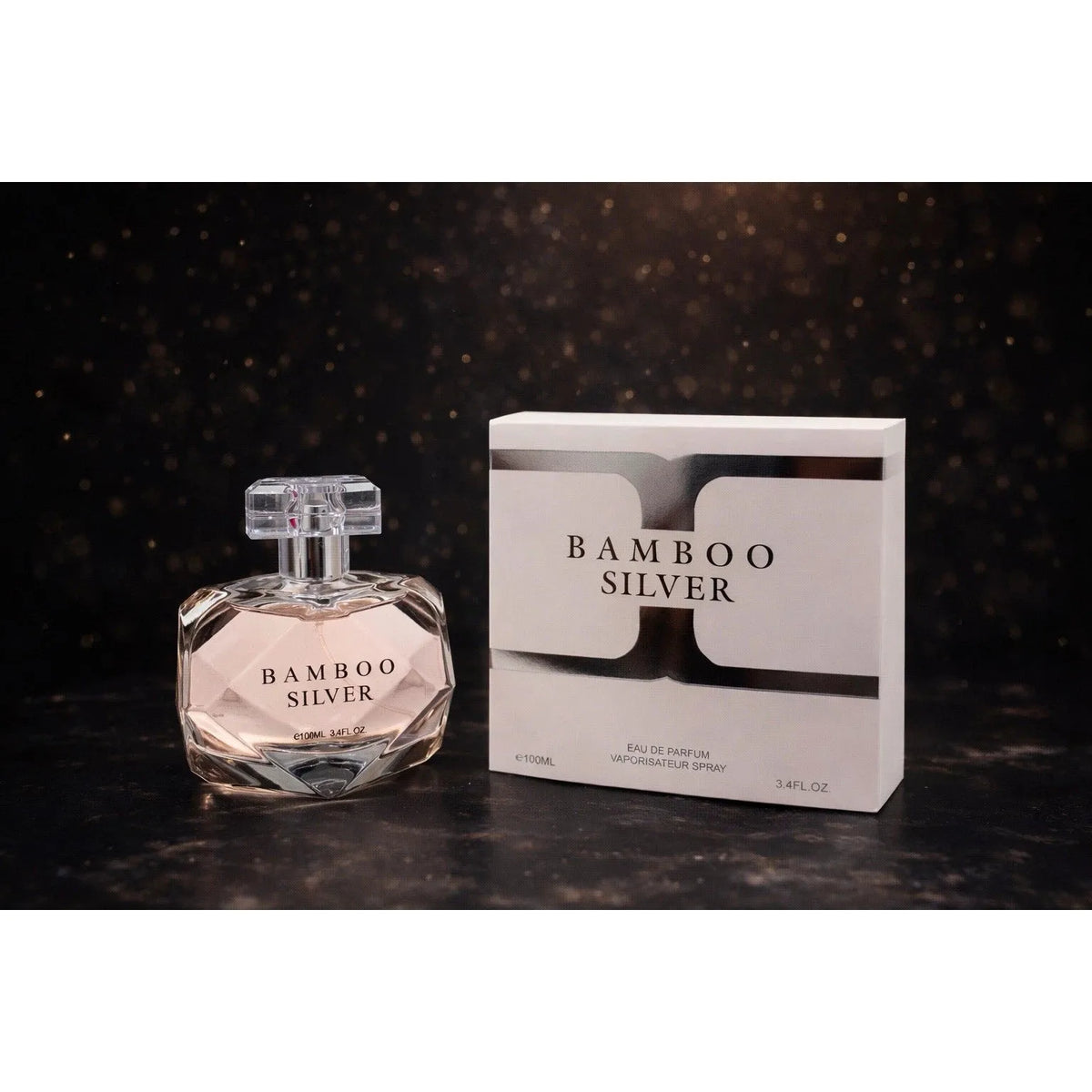 Bamboo Silver Eau de Parfum for Women – Vaporisateur Spray, 100 ml / 3.4 fl.oz.