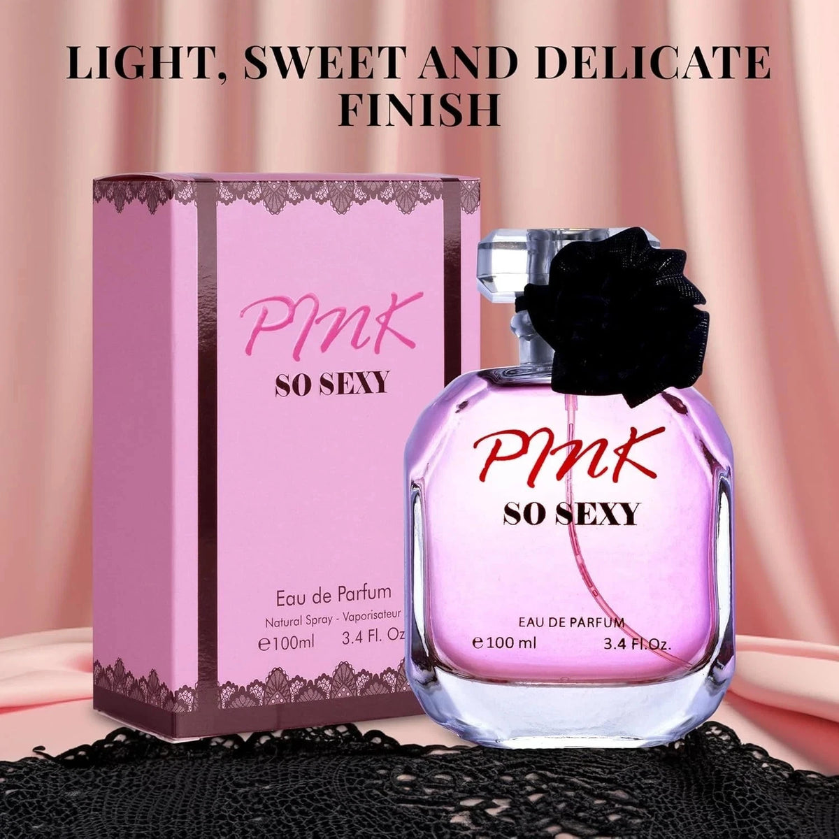 Pink So Sexy Eau de Parfum for Women – Vaporisateur Spray, 100 ml / 3.4 fl.oz.