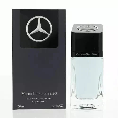 Mercedes-Benz Select Eau de Toilette for Men – Natural Spray, 100 ml / 3.3 fl.oz.