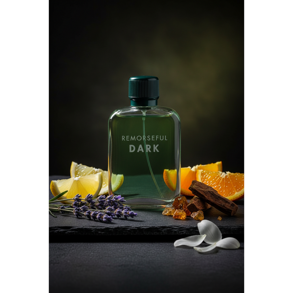 Remorseful Dark Pour Homme Eau de Toilette – Vaporisateur Spray, 100 ml / 3.4 fl.oz.