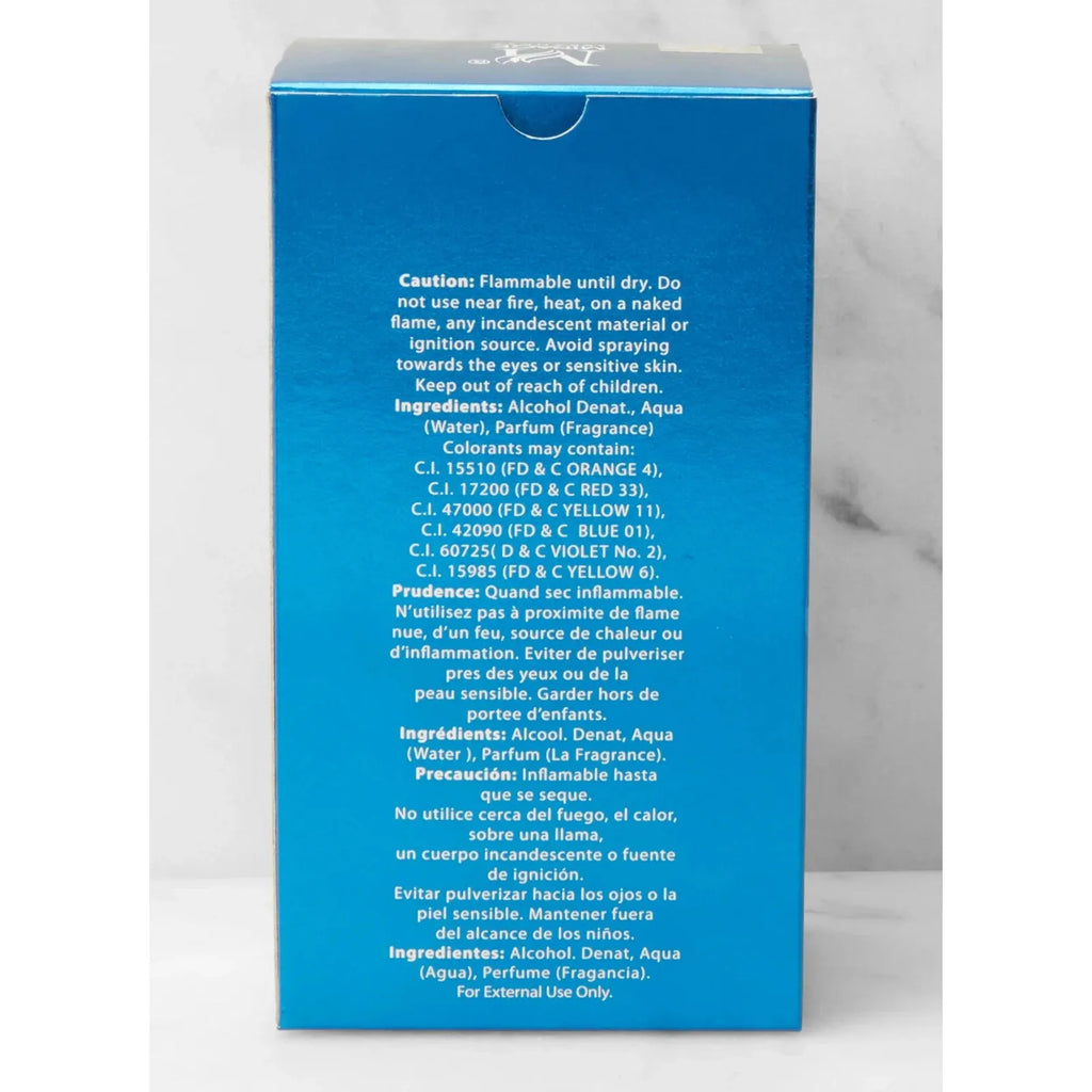Aquarius Blue for Men Eau de Toilette – Natural Spray, 100 ml / 3.4 fl.oz.