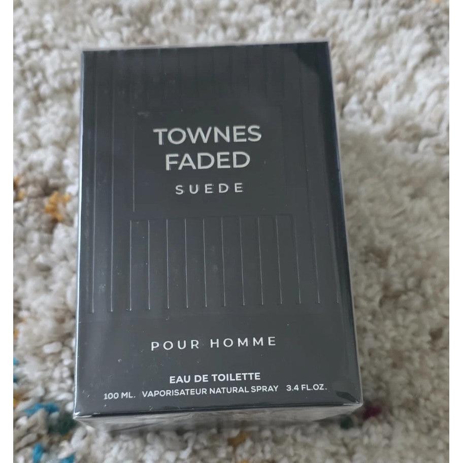Townes Faded Suede Pour Homme Eau de Toilette – Natural Spray, 100 ml / 3.4 fl.oz.
