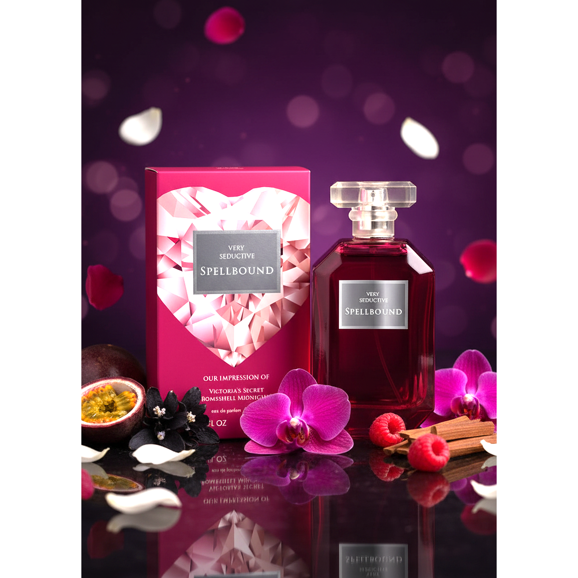 Very Seductive Spellbound Eau de Parfum for Women – Natural Spray, 100 ml / 3.4 fl.oz.