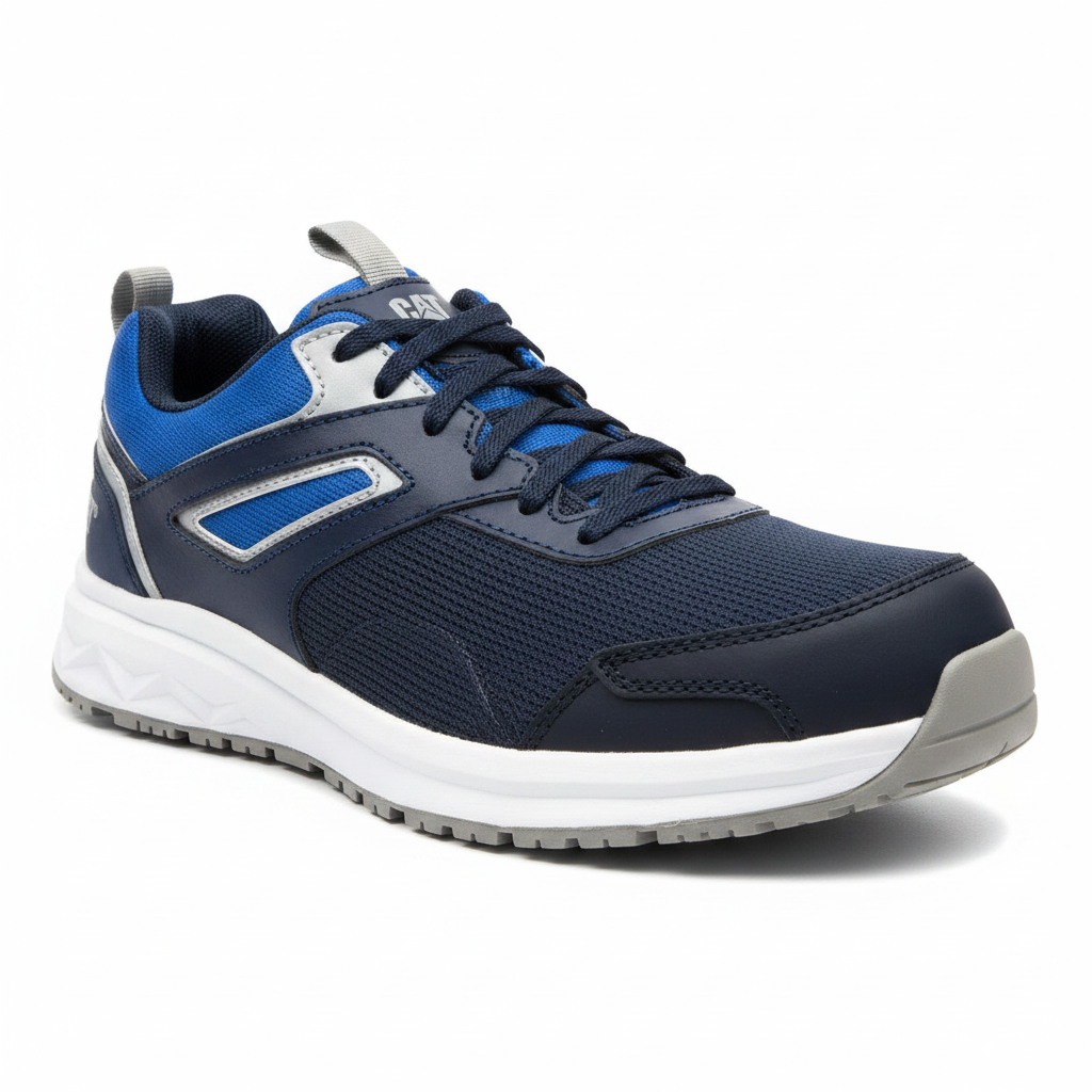 CAT Footwear Streamline 2.0 – Zapato Trabajo Hombre Carbon Composite Toe Azul Marina – Talla US 11