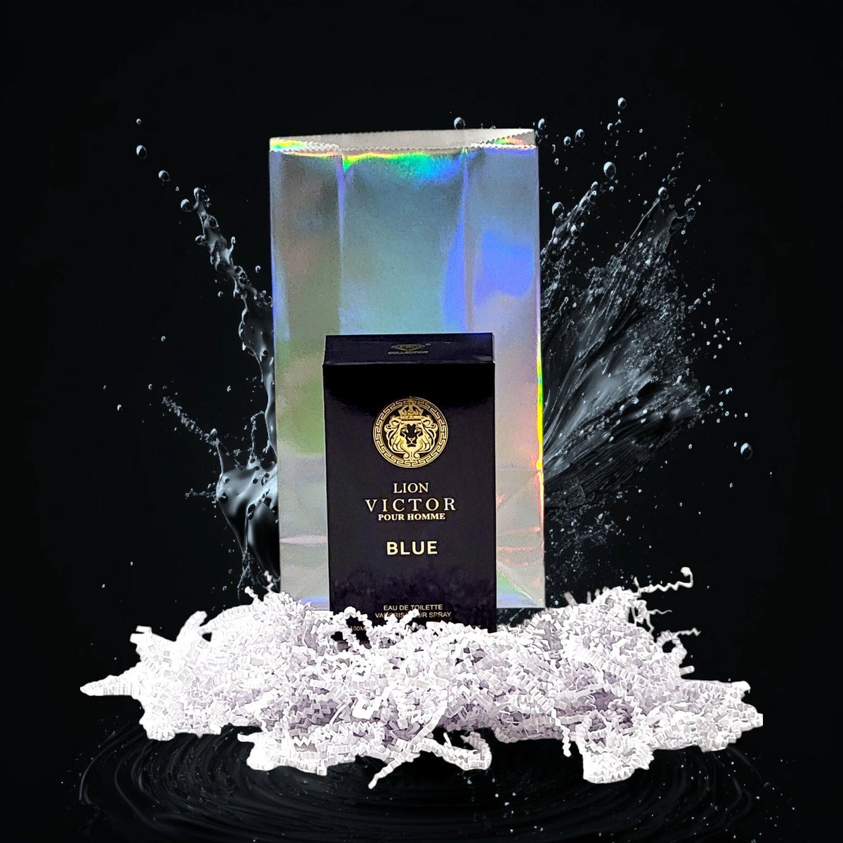 Lion Victor Pour Homme Blue Eau de Toilette – Natural Spray, 100 ml / 3.4 fl.oz.
