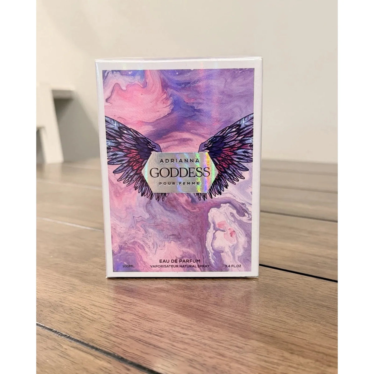 Adrianna Goddess Pour Femme Eau de Parfum – Natural Spray, 100 ml / 3.4 fl.oz.