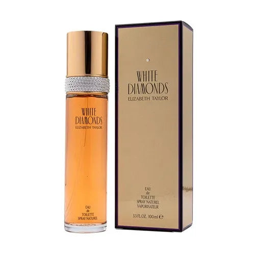 Elizabeth Taylor White Diamonds Eau de Toilette for Women – Spray Naturel, 100 ml / 3.3 fl.oz.