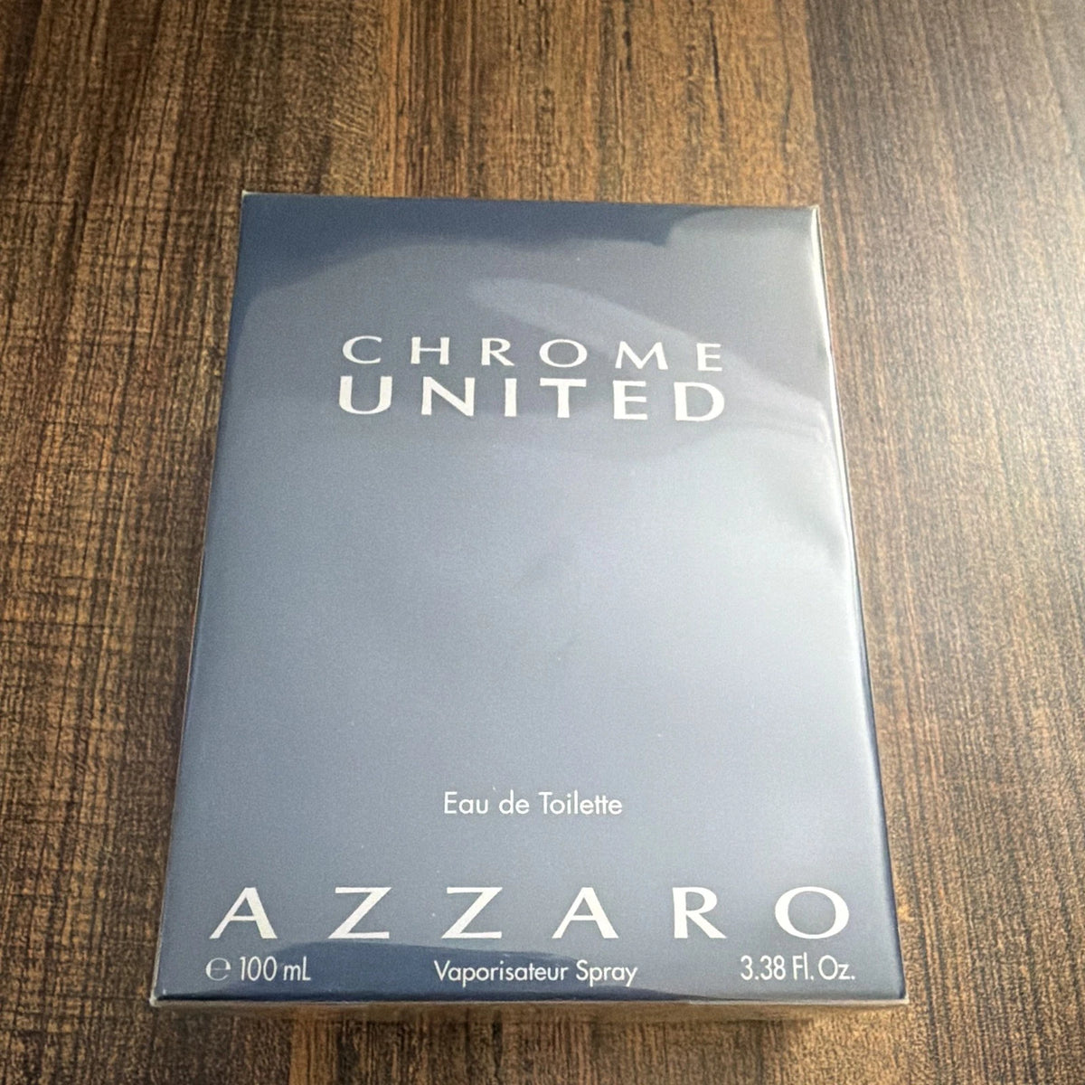Azzaro Chrome United Eau de Toilette for Men – Spray, 100 ml / 3.4 fl.oz.