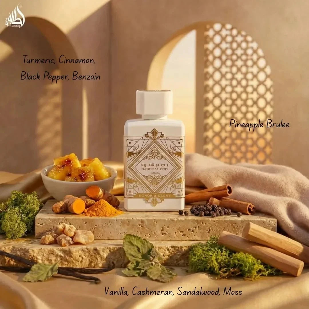 Lattafa Badee Al Oud Collection – 5 x 5 ml Eau de Parfum Natural Spray Gift Set