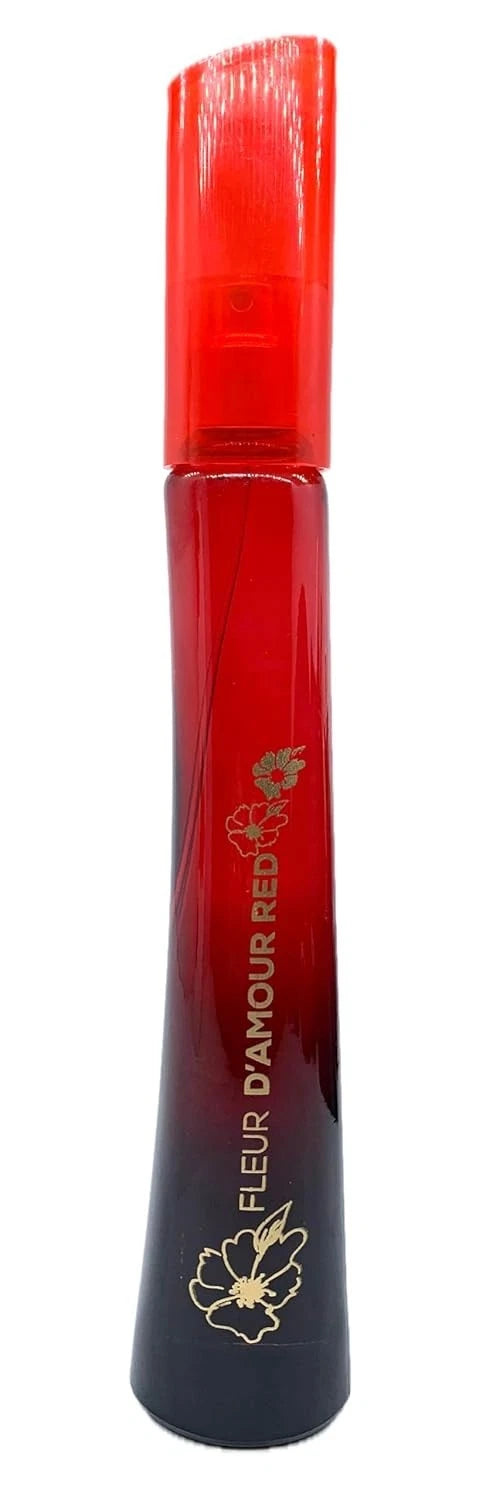 Fleur d'Amour Red Pour Femme Eau de Parfum for Women – Vaporisateur Spray, 100 ml / 3.4 fl.oz.