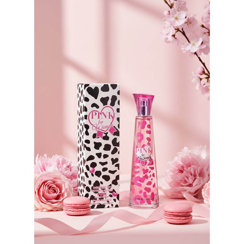Pink for Women Eau de Parfum – Natural Spray, 100 ml / 3.4 fl.oz.