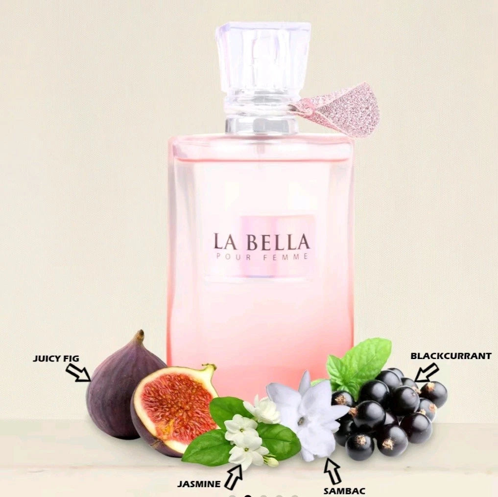 La Bella Pour Femme Eau de Parfum for Women – Vaporisateur Spray, 100 ml / 3.4 fl.oz.
