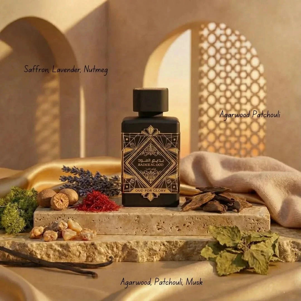 Lattafa Badee Al Oud Collection – 5 x 5 ml Eau de Parfum Natural Spray Gift Set