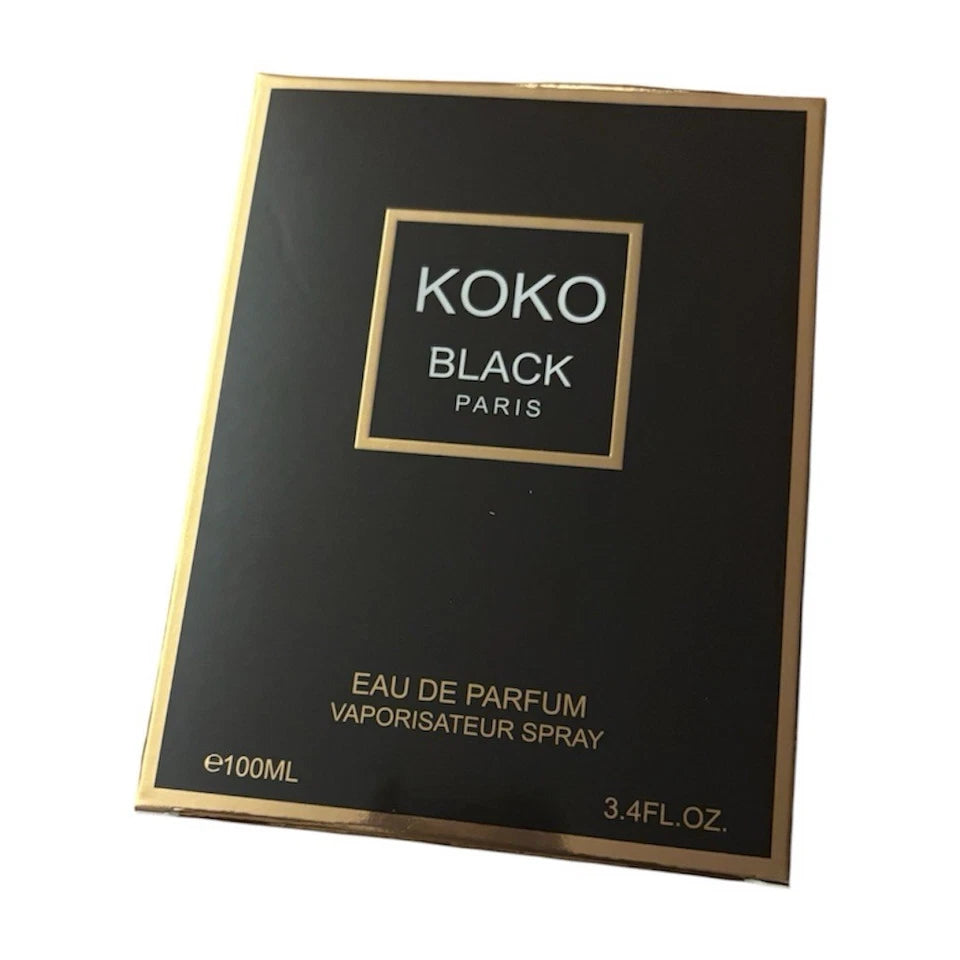 Koko Black Paris Eau de Parfum for Women – Vaporisateur Spray, 100 ml / 3.4 fl.oz.
