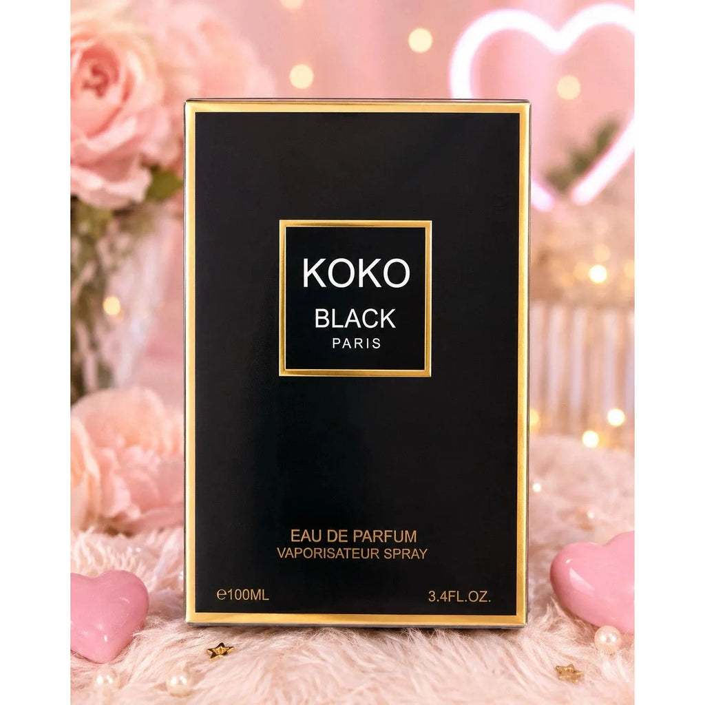 Koko Black Paris Eau de Parfum for Women – Vaporisateur Spray, 100 ml / 3.4 fl.oz.