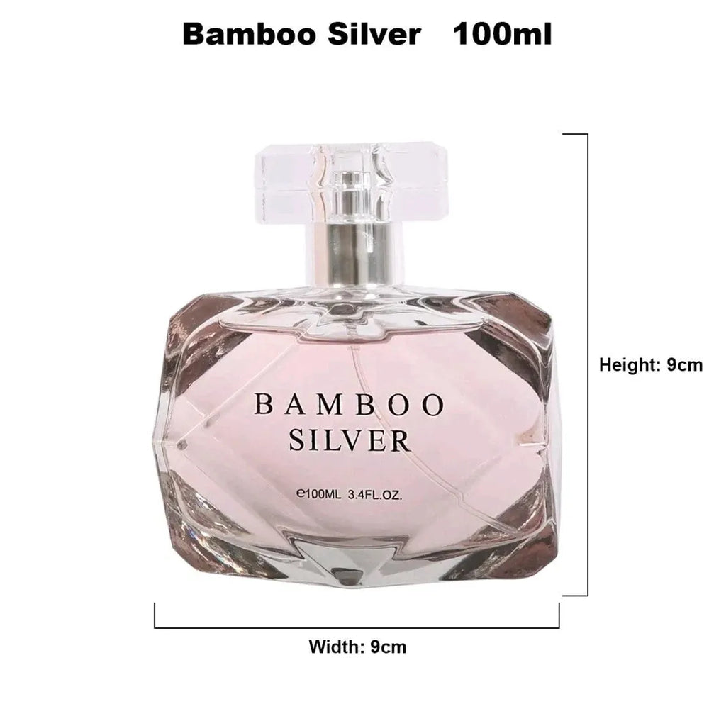 Bamboo Silver Eau de Parfum for Women – Vaporisateur Spray, 100 ml / 3.4 fl.oz.