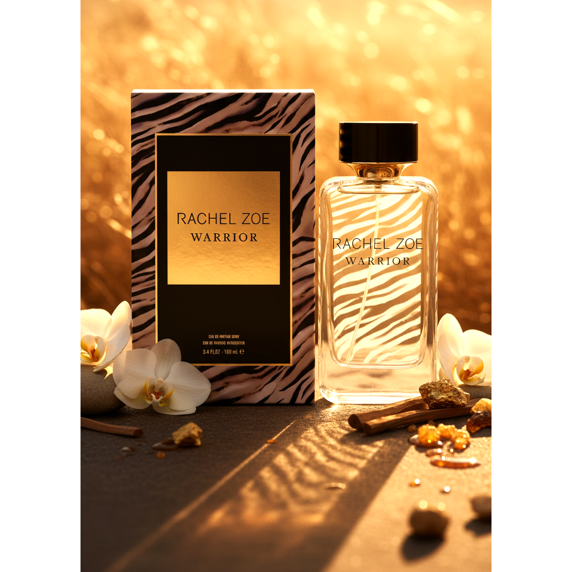 Rachel Zoe Warrior Eau de Parfum for Women – Vaporisateur Spray, 100 ml / 3.4 fl.oz.