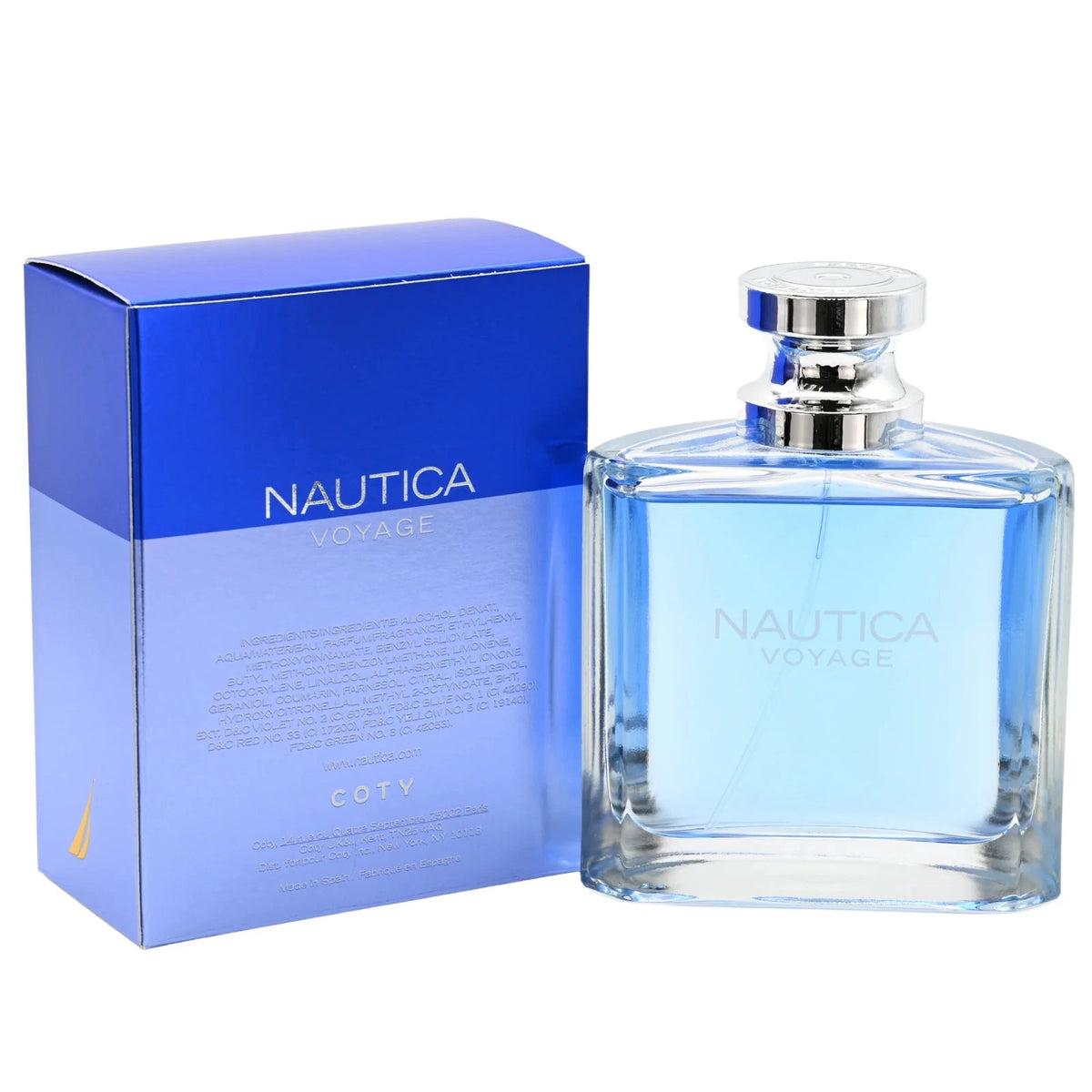 Nautica Voyage Eau de Toilette for Men – Vaporisateur Spray, 100 ml / 3.3 fl.oz.