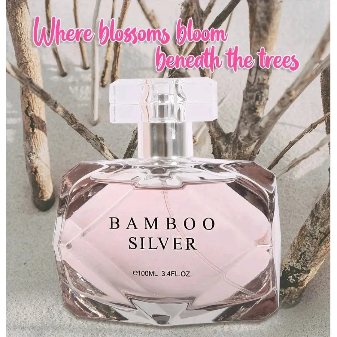 Bamboo Silver Eau de Parfum for Women – Vaporisateur Spray, 100 ml / 3.4 fl.oz.