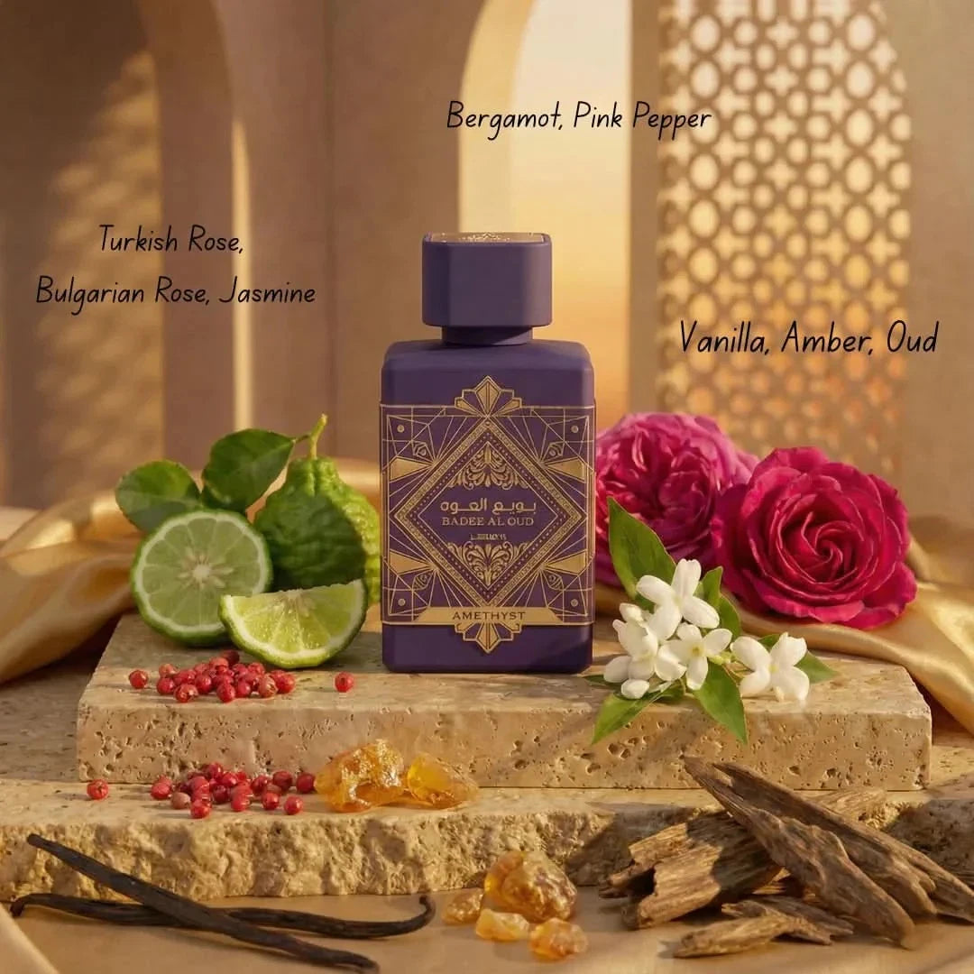 Lattafa Badee Al Oud Collection – 5 x 5 ml Eau de Parfum Natural Spray Gift Set