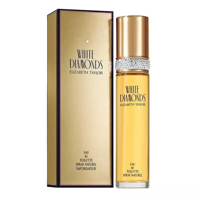 Elizabeth Taylor White Diamonds Eau de Toilette for Women – Spray Naturel, 100 ml / 3.3 fl.oz.