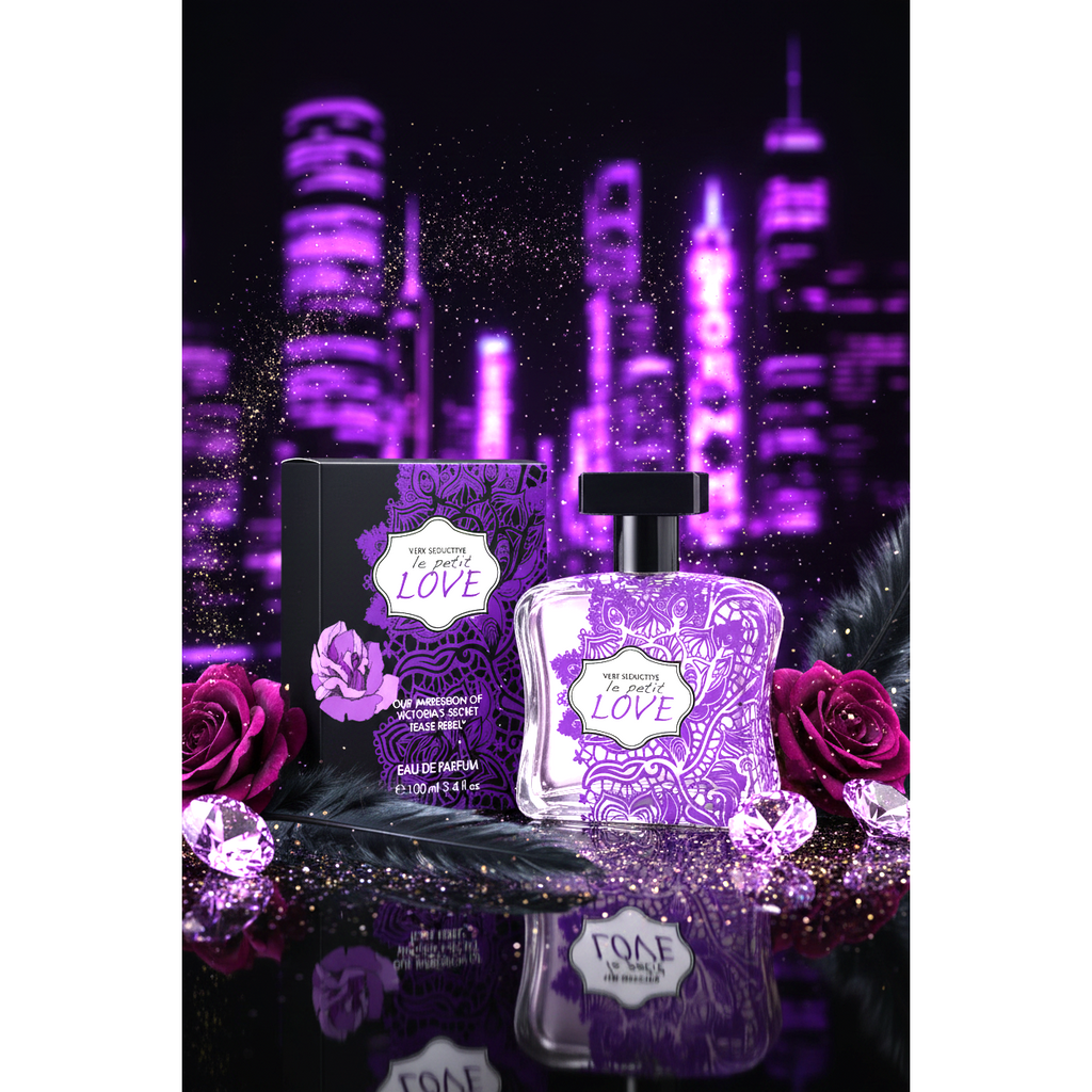 Very Seductive Le Petit Love Eau de Parfum for Women – Vaporisateur Spray, 100 ml / 3.4 fl.oz.