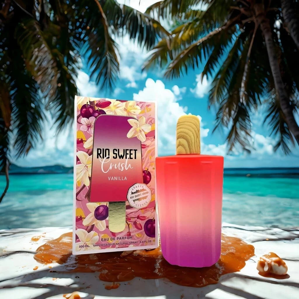 Rio Sweet Crush Vanilla Eau de Parfum for Women – Natural Spray, 100 ml / 3.4 fl.oz.