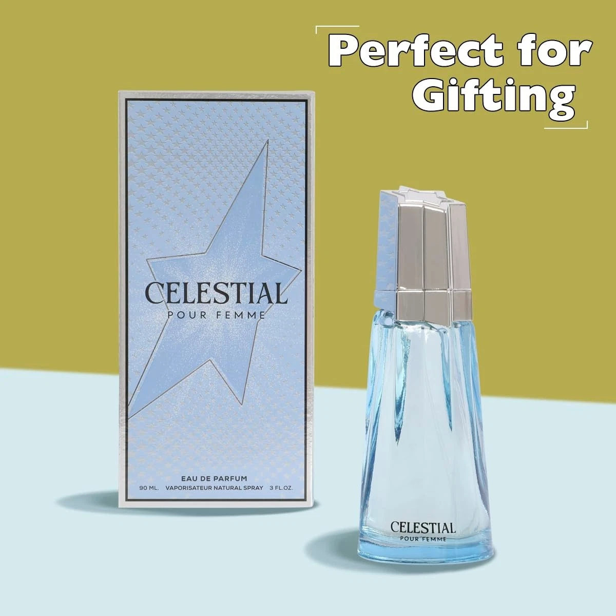 Celestial Pour Femme Eau de Parfum for Women – Vaporisateur Spray, 90 ml / 3.0 fl.oz.