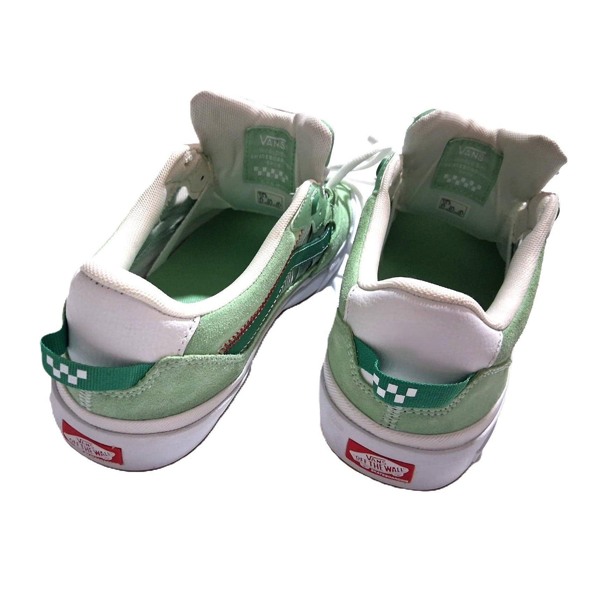 Vans Skate Rowan – Tenis Skateboarding Hombre WaffleCup Verde Menta/Blanco – Talla US 10.5.