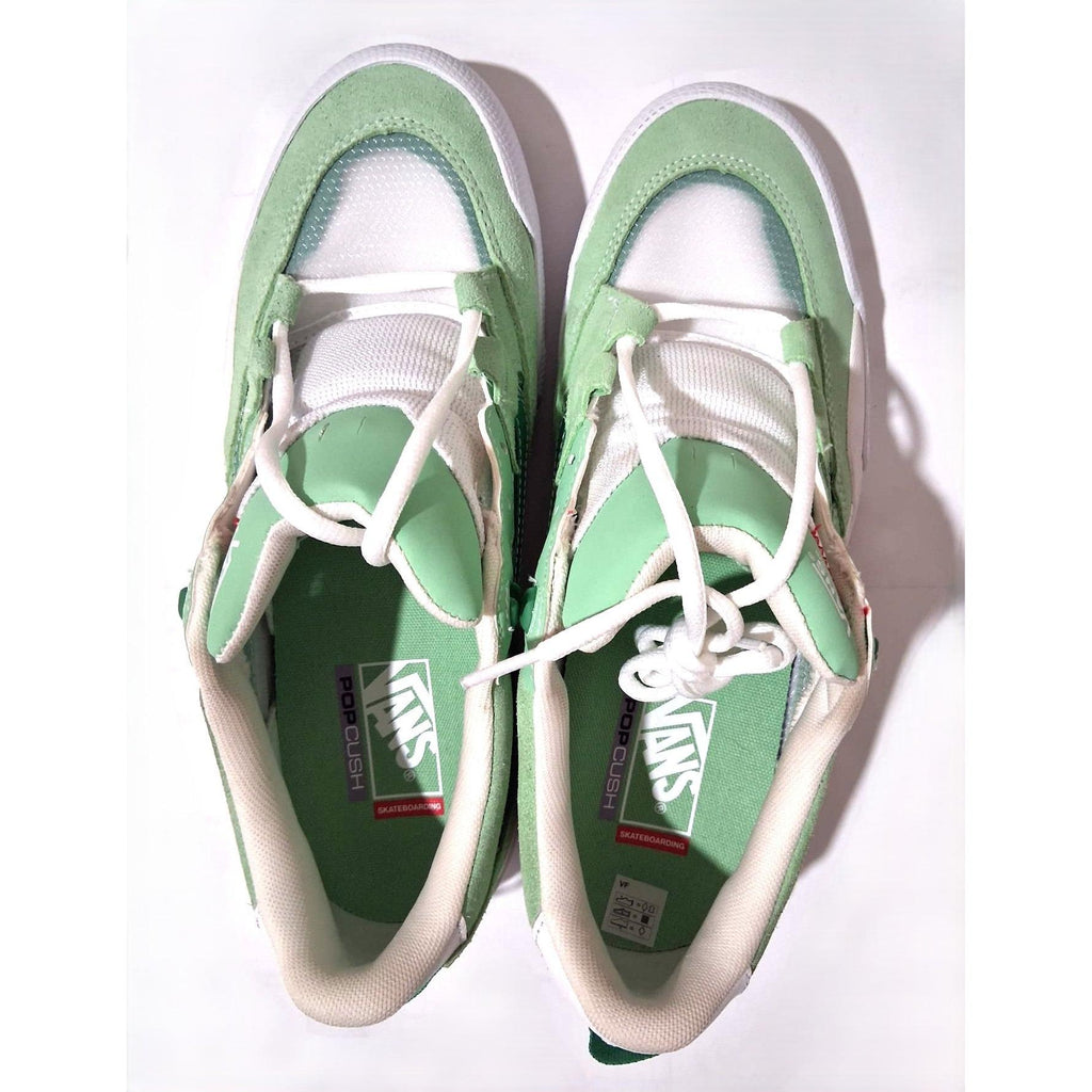 Vans Skate Rowan – Tenis Skateboarding Hombre WaffleCup Verde Menta/Blanco – Talla US 10.5.