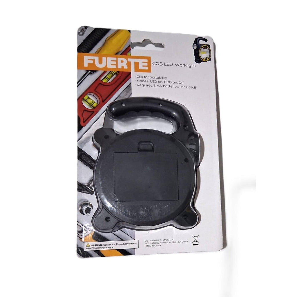 Luz de Trabajo COB LED Fuerte 250 Lúmenes – Clip Portátil | Baterías Incluidas