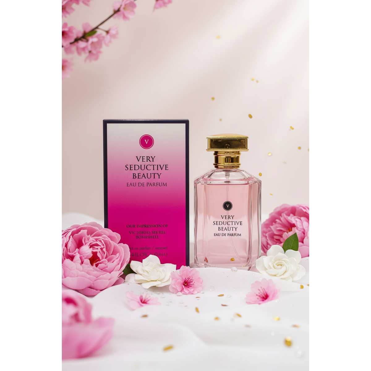 Very Seductive Beauty Eau de Parfum for Women – Vaporisateur Spray, 100 ml / 3.4 fl.oz.