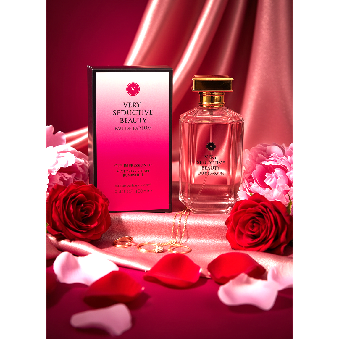 Very Seductive Beauty Eau de Parfum for Women – Vaporisateur Spray, 100 ml / 3.4 fl.oz.