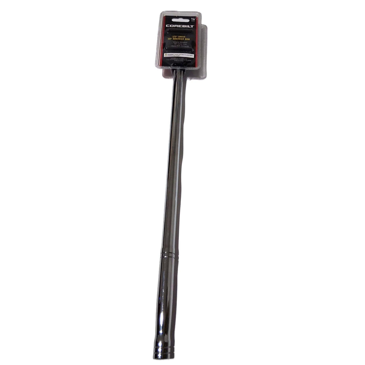 Corebilt Barra de Fuerza 1/2" Drive 18" (45.7 cm) — Cabeza Giratoria 180° Cr-V ANSI