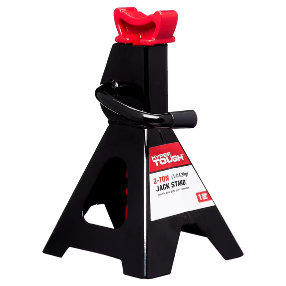 Hyper Tough Soporte para Gato 2 Toneladas Par — Ratchet Lock 9-13/16" a 14-15/16" T42002W-2