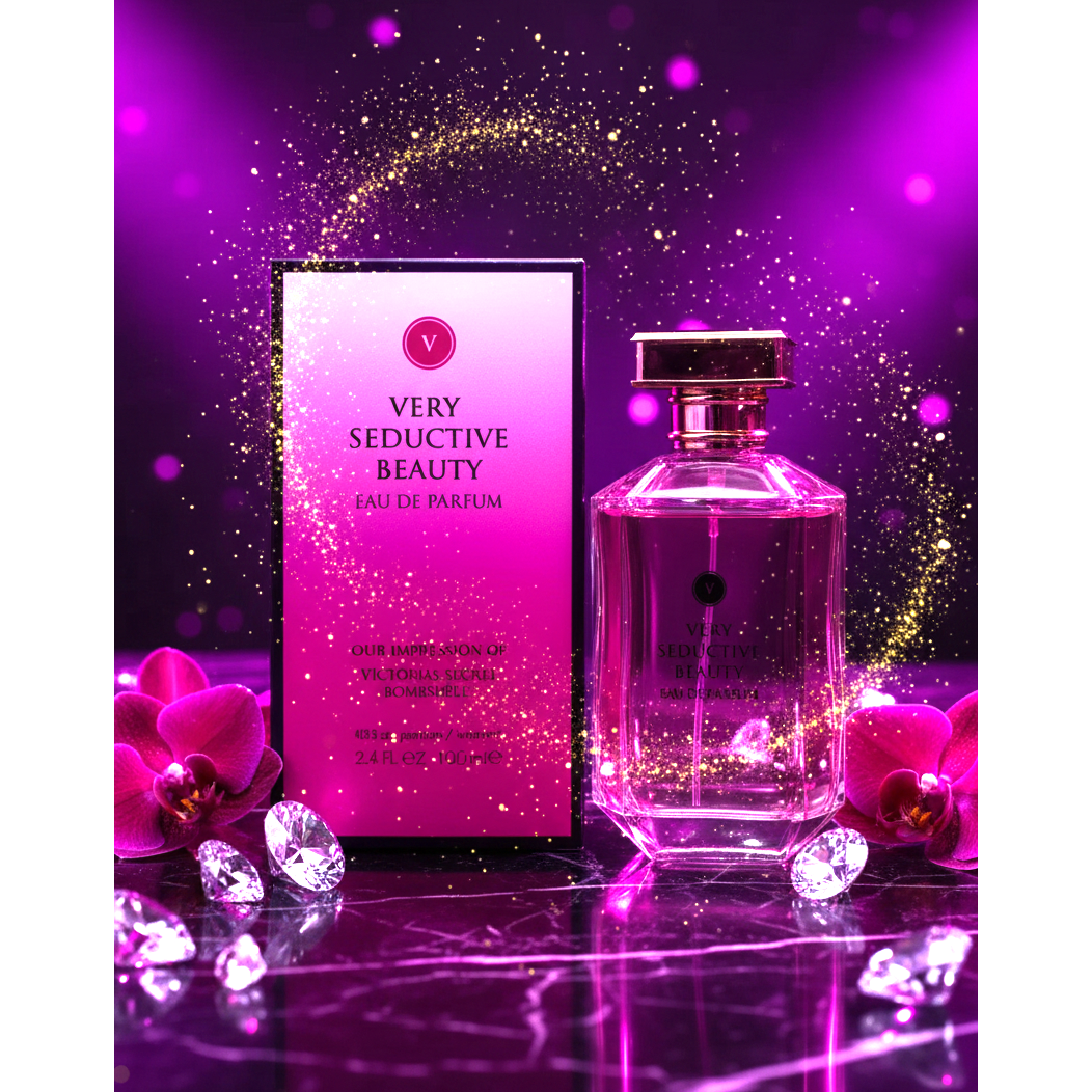 Very Seductive Beauty Eau de Parfum for Women – Vaporisateur Spray, 100 ml / 3.4 fl.oz.